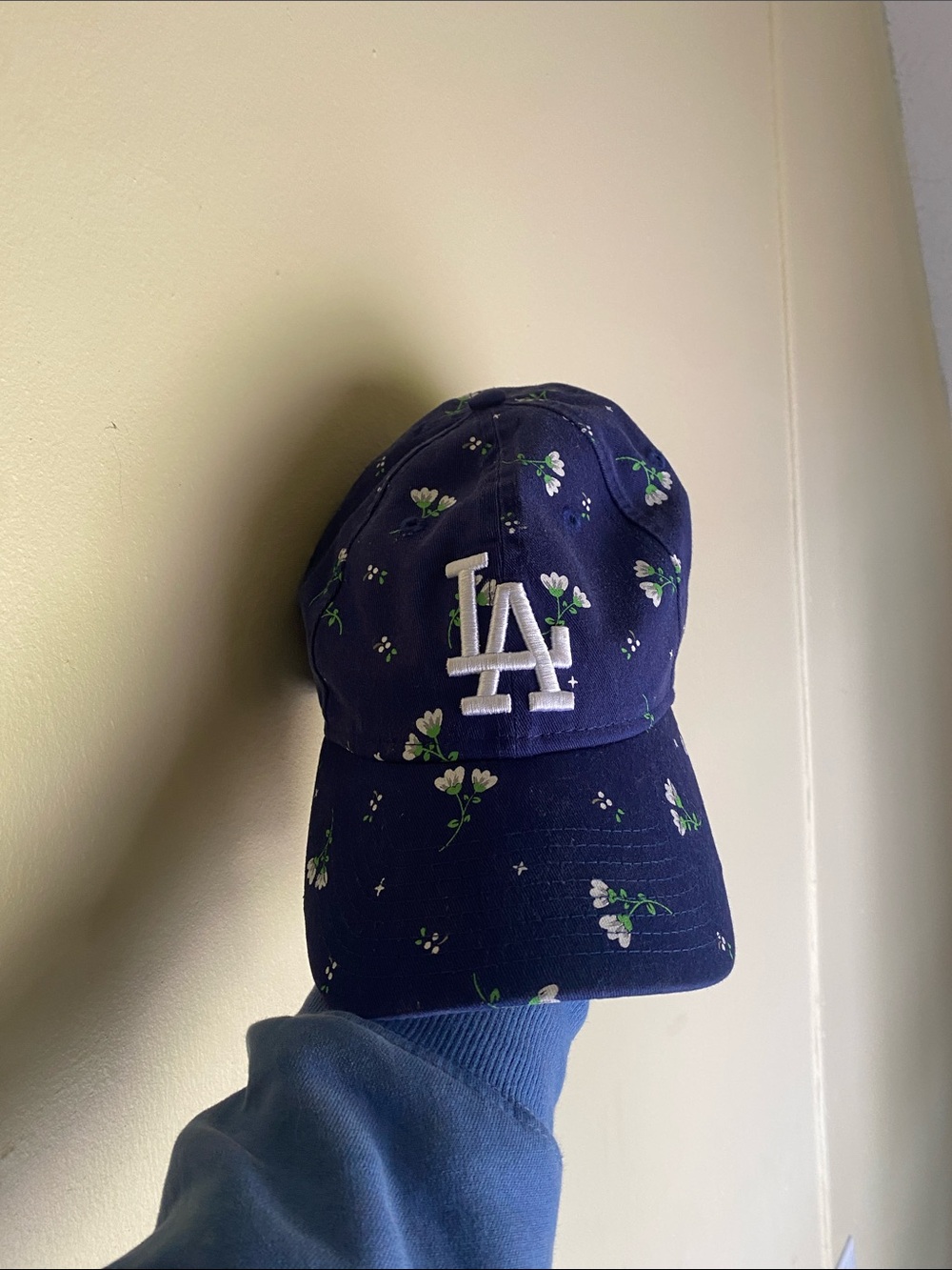 Womens New Era LA Dodgers Floral Hat